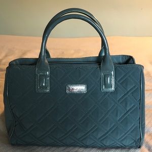 Vera Bradley Grey Quilted Purse
